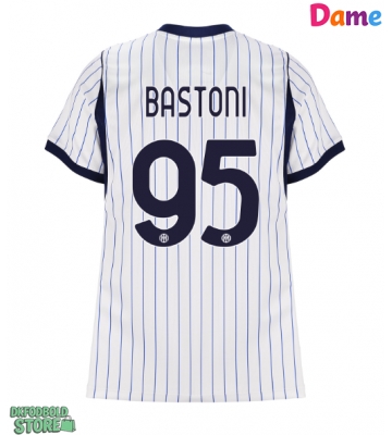 Inter Milan Alessandro Bastoni #95 Replika Udebanetrøje Dame 2026-27 Kortærmet